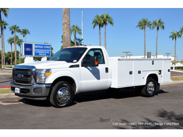 Ford : F-350 XL Utility 2015 f 350 2 wd gas regular cab power group knapheide mechanic utility service bed