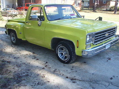 Chevrolet : Other Pickups 1976 chevrolet truck step side pick up