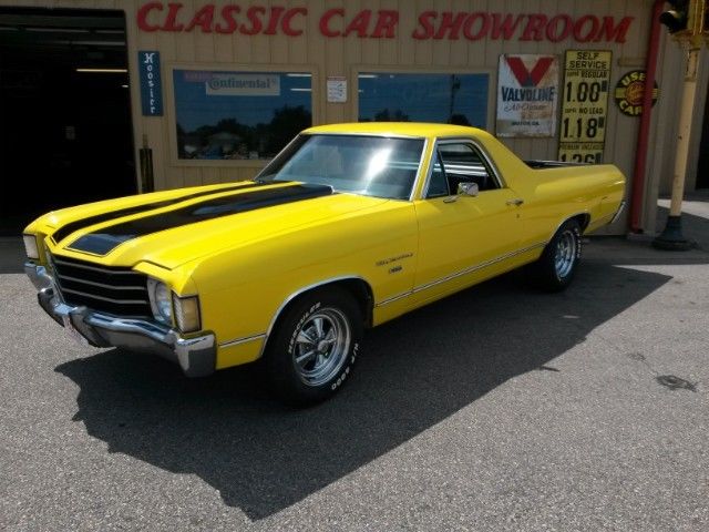 Chevrolet : El Camino Base 1972 nice driver quality el camino it is not a show quality ss with buck