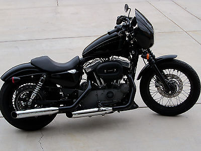 Harley-Davidson : Sportster 2007 harley davidson sportster nightster 1200 black on black