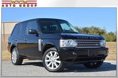 Land Rover : Range Rover Supercharged 2008 range rover supercharged immaculate rear seat entertainment incredible buy