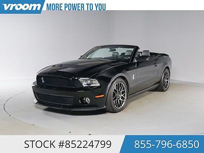 Ford : Mustang Shelby Cobra GT500 Certified FREE SHIPPING! 8695 Miles 2012 Ford Shelby GT500 Shelby Cobra GT500