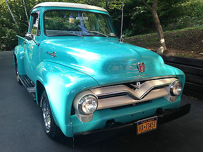 Ford : F-100 1/2 pickup Fully restored 1955 Ford pickup