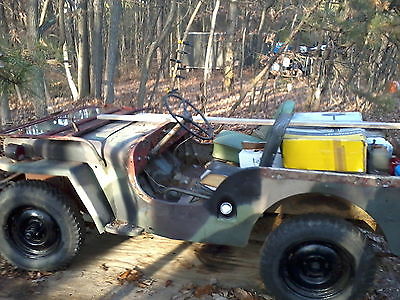 Willys CJ2a Running 1947 CJ2A – with clean title, new brake system