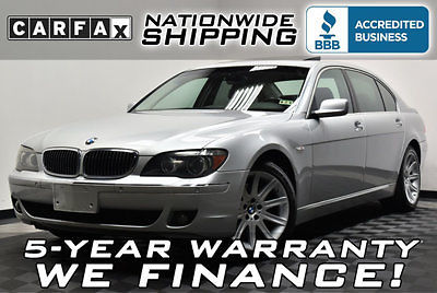 BMW : 7-Series 750Li Low Miles Loaded Sport Nav Nationwide Shipping 5 Year Warranty Leather 750i