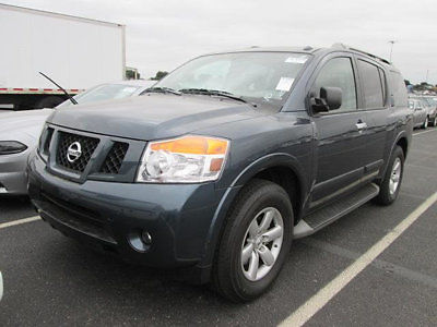Nissan : Armada 2WD 4dr SV 2 wd 4 dr sv low miles suv automatic 5.6 l 8 cyl graphite blue