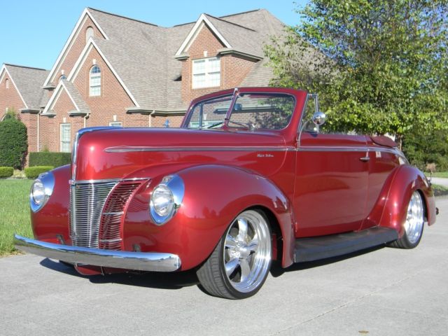 Ford : Other 1940 ford deluxe club coupe convertible