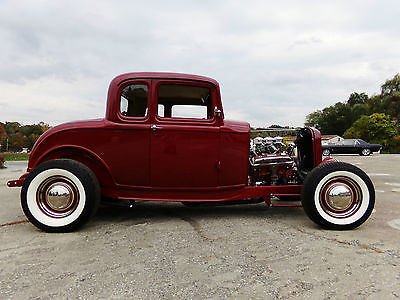 Ford : Other Deuce Coupe 1932 ford 5 window coupe duece hot rod mint 115 miles gorgeous