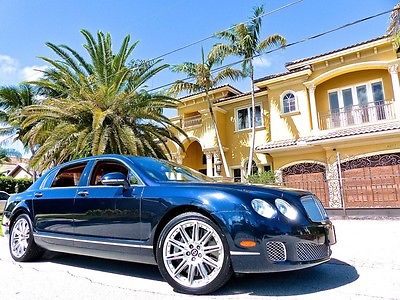Bentley : Continental Flying Spur Flying Spur Sedan 4-Door 2011 bentley continental flying spur clean carfax loaded with 45 k miles
