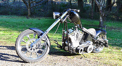 Custom Built Motorcycles : Chopper Custom Sinnister Chopper with 113 S&S and 6 speed tranny