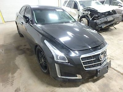 Cadillac : CTS Luxury Sedan 4-Door 2014 cadillac cts 2.0 l awd repairable engine runs