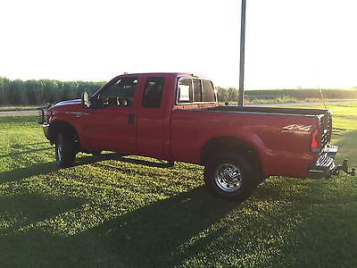Ford : F-250 XLT Extended Cab F250, 4x4, 7.3, PowerStroke, Red