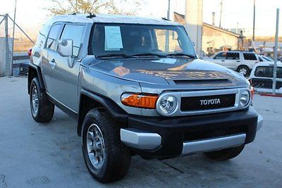 Toyota : FJ Cruiser 4WD 2012 toyota fj cruiser 4 wd damaged salvage only 17 k miles perfect project vehicl