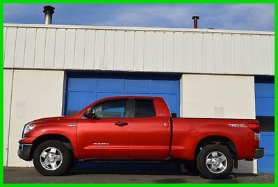 Toyota : Tundra SR5 5.7L V8 4x4 4WD TRD Off Road Double Cab Save Repairable Rebuildable Salvage Lot Dives Great Project Builder Fixer Rear Hit