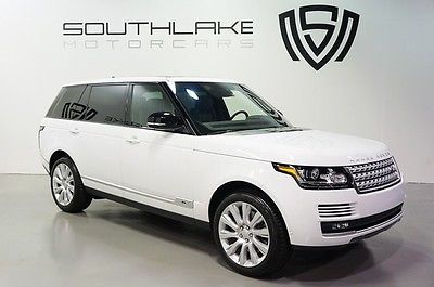Land Rover : Range Rover Supercharged LWB 2016 land rover range rover sc lwb 4 zone climate comfort driver assistance pack
