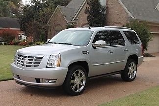 Cadillac : Escalade One Owner Perfect Carfax Nav Backup Cam 22's Rear Seat Entertainment