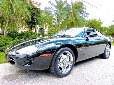 Jaguar : XK Base Coupe 2-Door 1999 jaguar xk 8 coupe only 55 k miles black black clean carfax