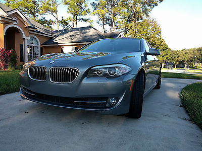 BMW : 5-Series 528i 2011 bmw 5 series 528 i sedan sunroof nav rear cam 18 black alloy wheels
