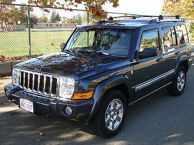 Jeep : Commander Limited 4x4 Sport Utility 4-Door 2007 jeep commander limited 4 x 4 5.7 l hemi only 55 k mi leather navigation