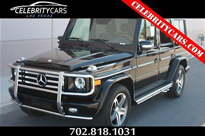 Mercedes-Benz : G-Class 4MATIC 4dr G55 AMG 2011 mercedes g 55 amg 4 matic 125 k msrp black only 3 k miles trades las vegas