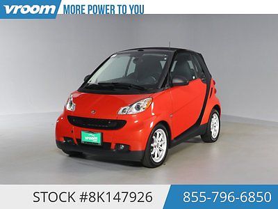 Smart : fortwo passion cabrio Certified FREE SHIPPING! 4610 Miles 2008 smart fortwo passion cabrio