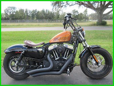 Harley-Davidson : Sportster 2015 harley davidson forty eight loaded custom pipes spring seat sweet