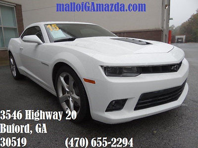 Chevrolet : Camaro 2dr Coupe SS w/2SS 2 dr coupe ss w 2 ss low miles automatic gasoline summit white