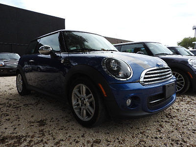 Mini : Cooper 2DR CPE 2 dr cpe low miles coupe 6 speed gasoline 1.6 l 4 cyl blue
