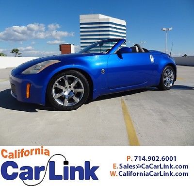 Nissan : 350Z Convertible Coupe 2005 nissan 350 z roadster enthusiast 2 door manual convertible coupe low miles