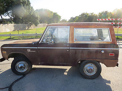 Ford : Bronco SPORT 1973 ford bronco ps a c 302 v 8 automatic unrestored patina original paint