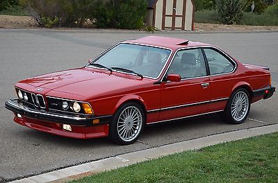 BMW : M6 E24 1987 bmw m 6 ca car 75 k miles showroom cond e 24