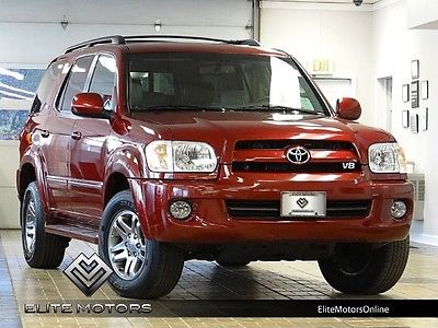 Toyota : Sequoia SR5 07 toyota sequoia sr 5 4 wd 4 x 4 off road v 8 heated leather sunroof third row 1 own