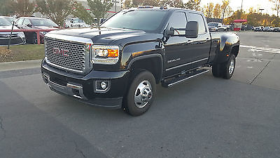 GMC : Sierra 3500 Denali 4 x 4 denali 3500 hd nav dually loaded very rare call now leather park assist