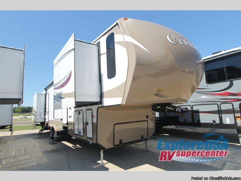 2016 REDWOOD RV CYPRESS CY38CFL - FIFTH WHEEL - BANK FINANCING AVAILABLE