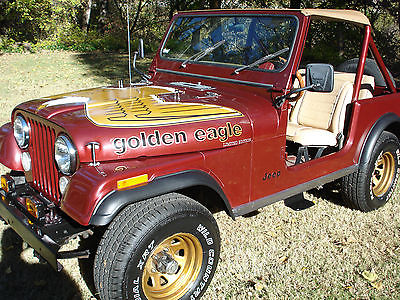 Jeep : Other CJ7 1979 jeep cj 7 golden eagle sport utility 2 door 5.0 l