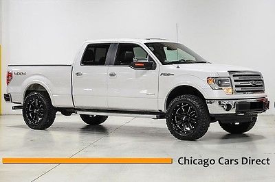 Ford : F-150 Lariat Supercrew 157 Ecoboost 13 f 150 4 x 4 supercrew 157 ecoboost turbo 502 a lariat chrome package gps clean