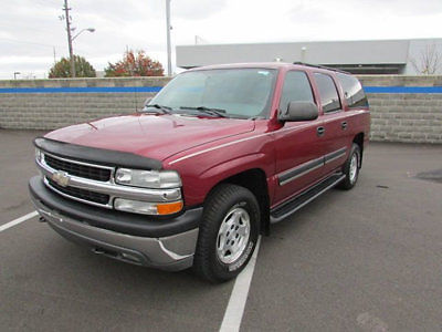 Chevrolet : Suburban 4dr 1500 4WD LT 4 dr 1500 4 wd lt suv automatic 5.3 l 8 cyl red