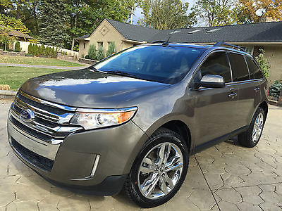 Ford : Edge LIMITED 2014 ford edge limited sport utility 4 door 3.5 l navi rear camera leather