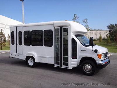 Ford : E-Series Van Shuttle Transport Bus 2006 ford e 350 wheelchair shuttle bus 1 owner fl van 10 passenger 5.4 l v 8 limo