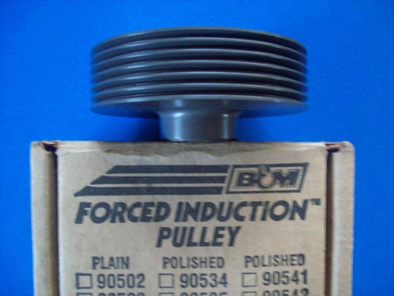 B&M BM Forced induction supercharger pulley 90537 Cragar Mr Gasket Che, 2