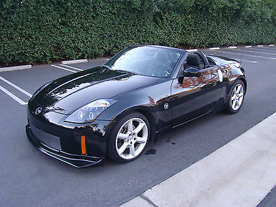 Nissan : 350Z Enthusiast Roadster 2006 nissan 350 z enthusiast roadster convertible manual 6 speed 82 k miles sharp