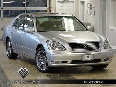 Lexus : LS Base Sedan 4-Door 05 lexus ls 430 navi gps back up cam heated cooled mark levi cd changer