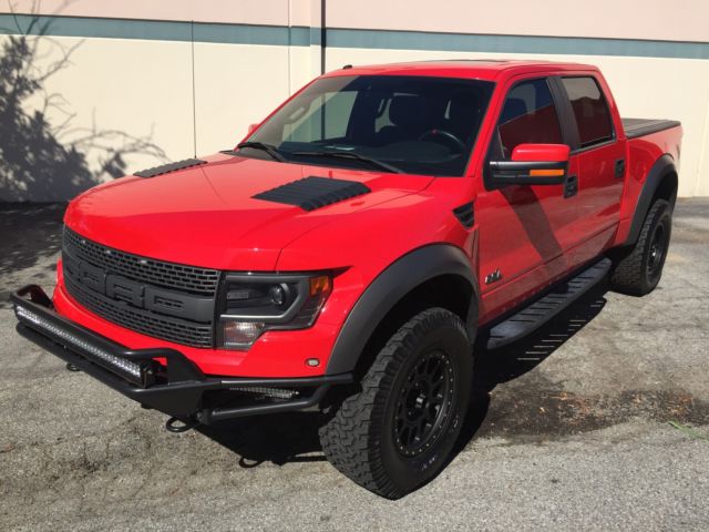 Ford : F-150 4WD SuperCre 2013 ford svt raptor stainless works exhaust method whls offroad bumper