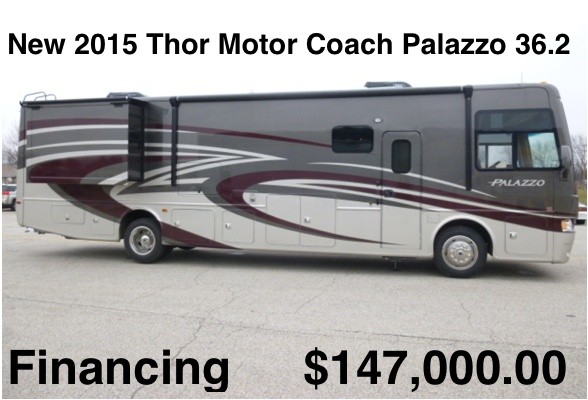 New 2015 Thor Motor Coach Palazzo 36.2