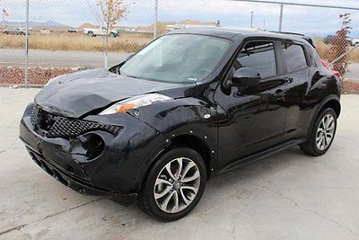 Nissan : Juke S 2013 nissan juke s salvage wrecked repairable very economical gas saver l k