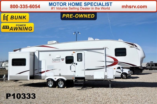 2011  Palomino  Sabre Silhouette 320FQDS Bunk House W/2