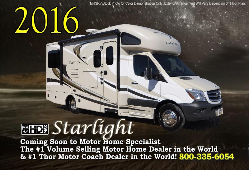 2016  Thor Motor Coach  Chateau Citation Sprinter 24SA Diesel RV