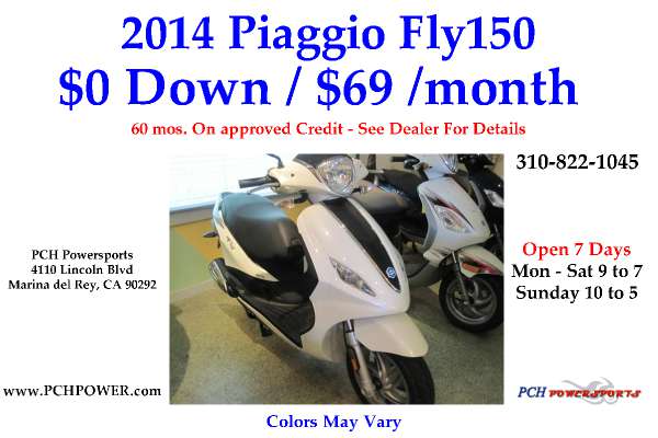 2014  Piaggio  Fly 150 3V