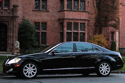 Mercedes-Benz : S-Class 4MATIC 2007 mercedes benz s 550 4 matic awd black black nav bluetooth