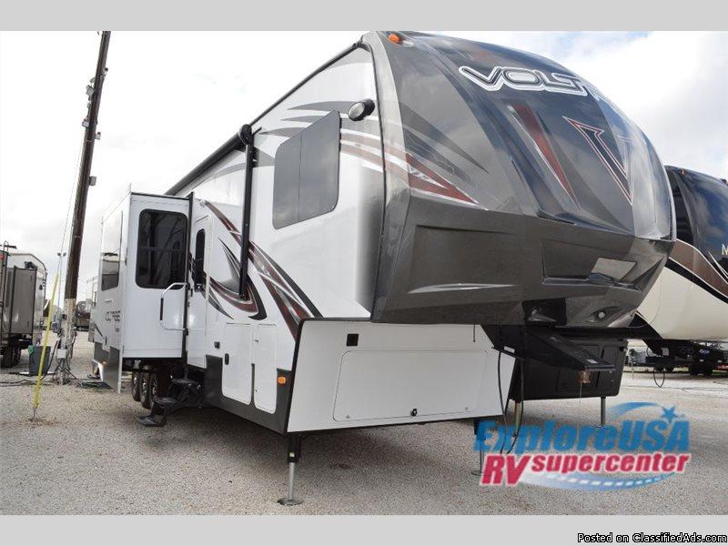 2015 DUTCHMEN RV VOLTAGE V-SERIES V3805 - TOY HAULER/FIFTH WHEEL